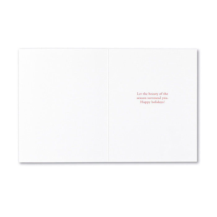 Positively Green Card - Joy is Everywhere - Holiday (Tagore)