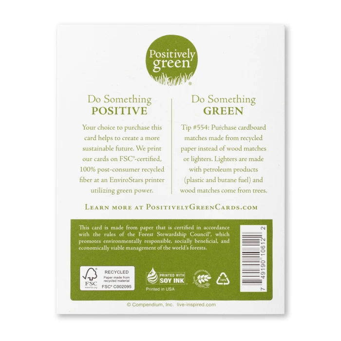 Positively Green Card - What You Do (Edison) - Thank You