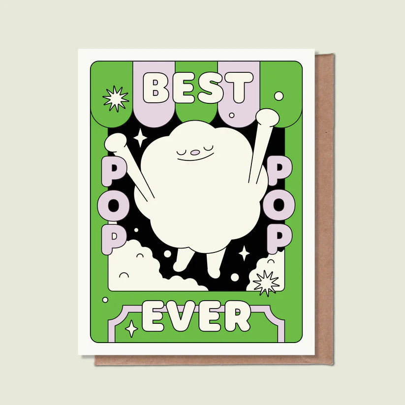 Épée Lapin Studio Card - Best Pop Pop Ever