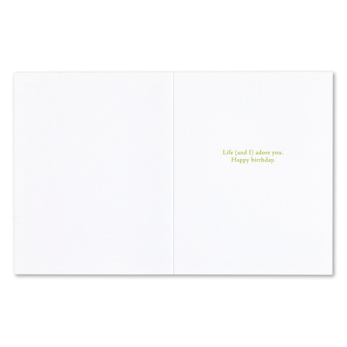 Positively Green Card - Love Life (Rubinstein) - Birthday