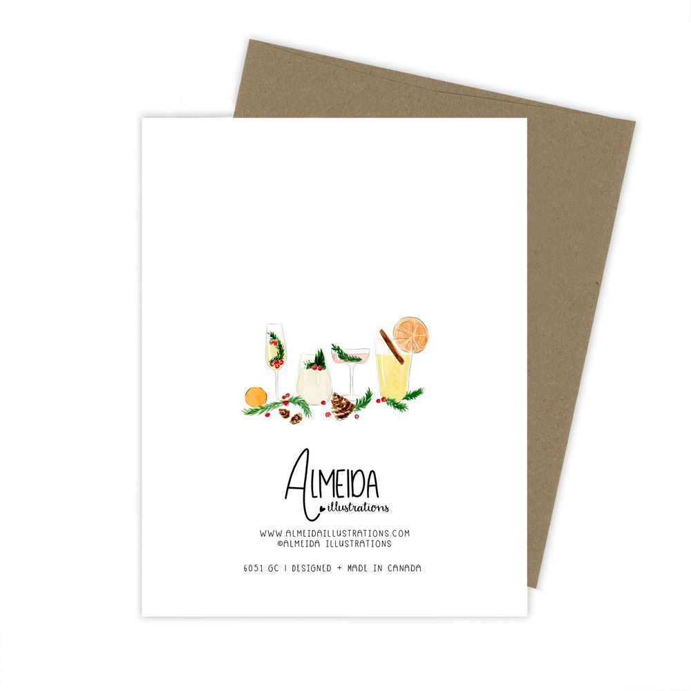 Almeida Illustrations Card - Christmas Cheer