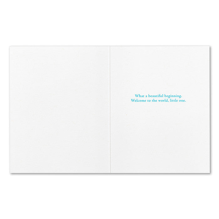 Positively Green Card - Beginning Of Always (Einstein) - New Baby