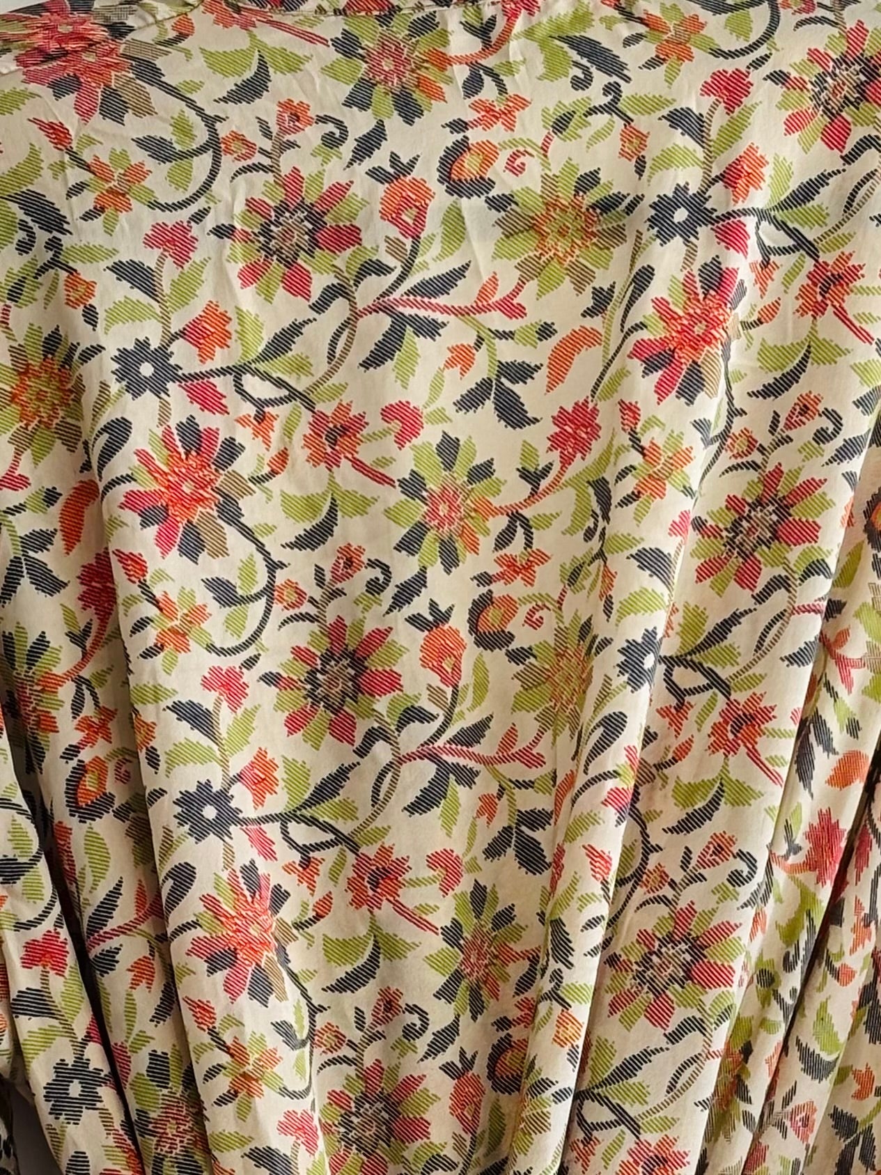 Upcycled Sari Robe - Long #B22