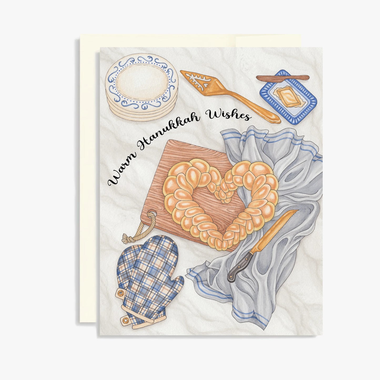 Keepsake Studio Card - Warm Hanukkah Wishes