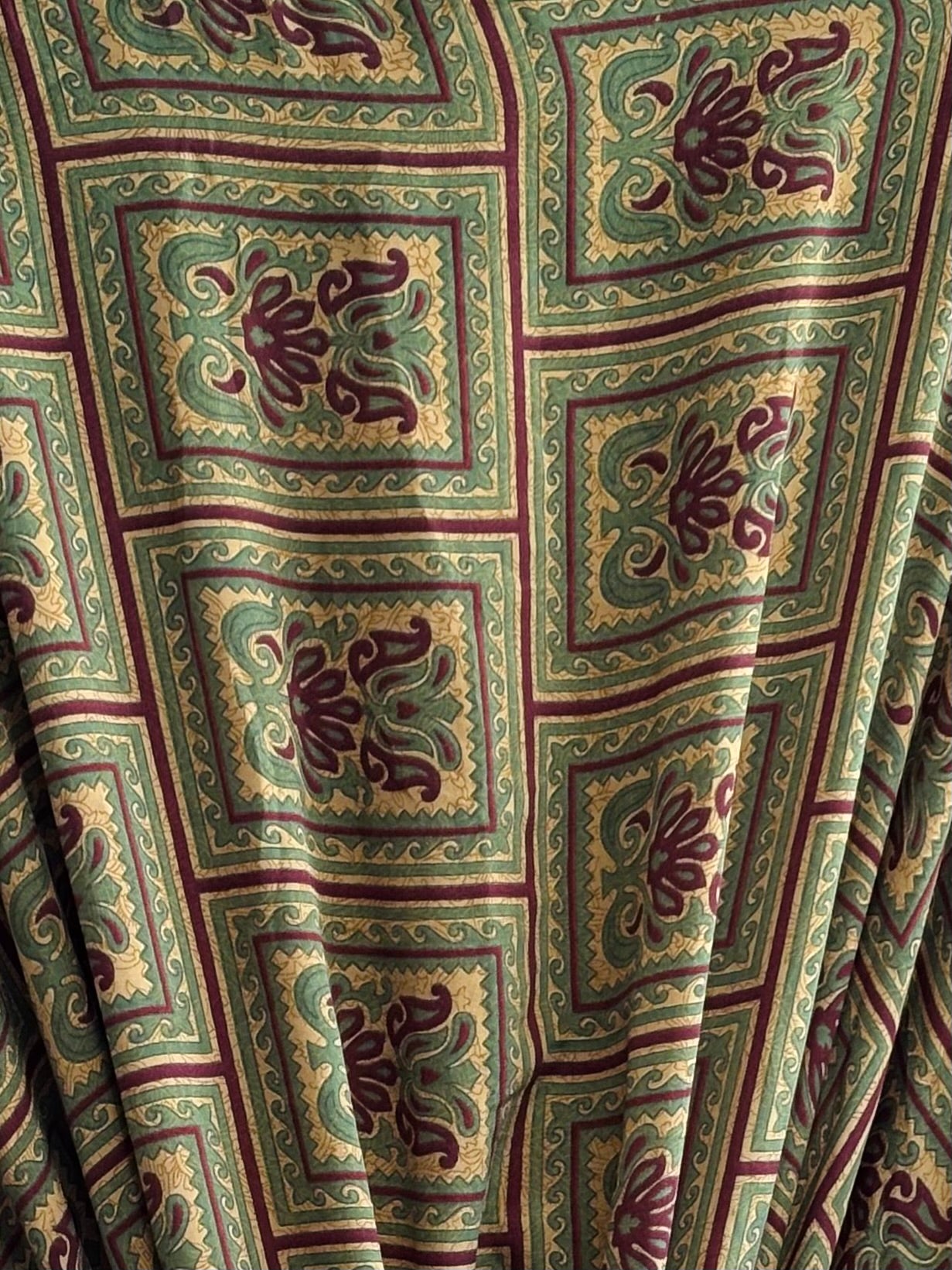 Upcycled Sari Robe - Long #B21