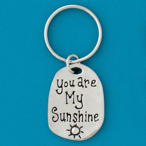 Basic Spirit Pewter Keychain