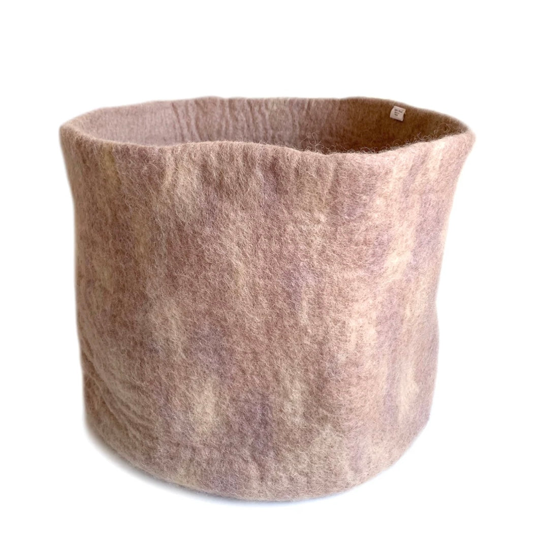 Hamro Felted Wool Storage Basket