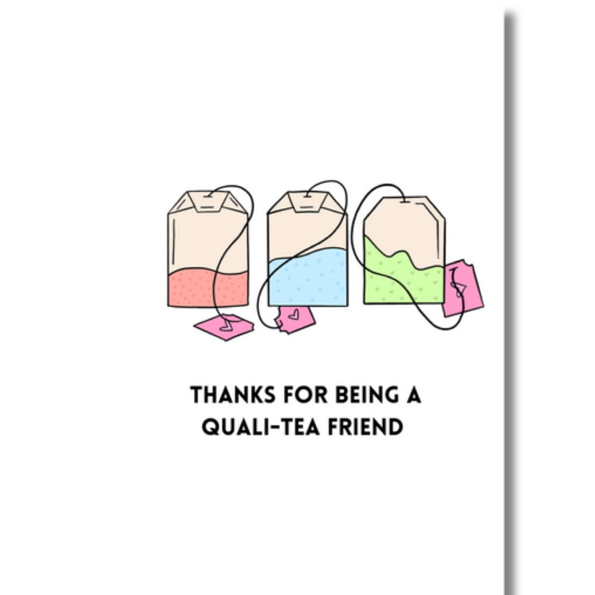 Studio CJOY Card - Quali-tea Friend