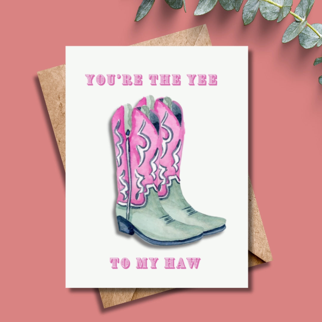 Amy Rae Maker Card - Yee To My Haw