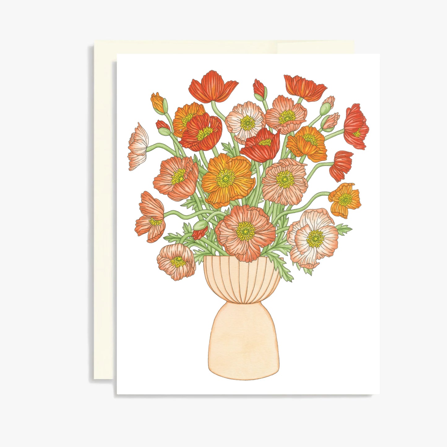 Keepsake Studio Card - Poppies