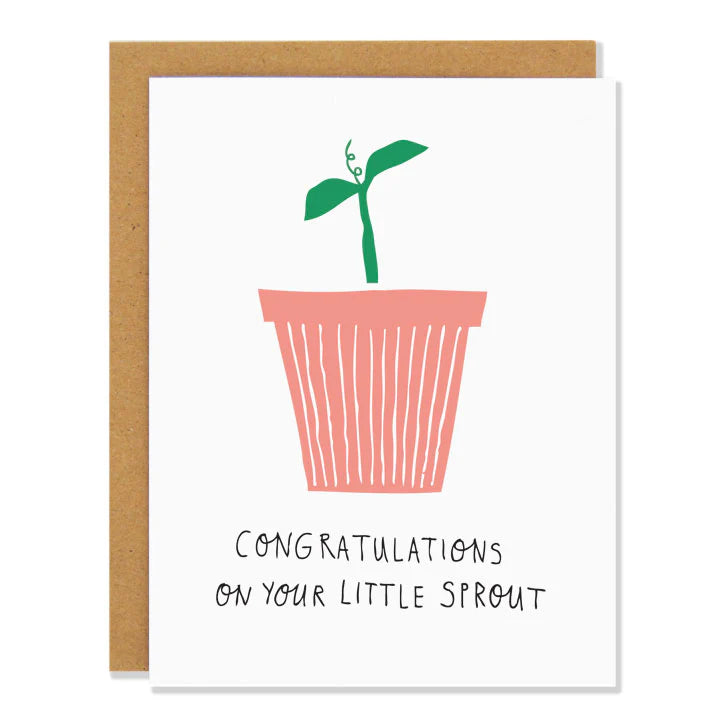 Badger and Burke Card - Little Sprout