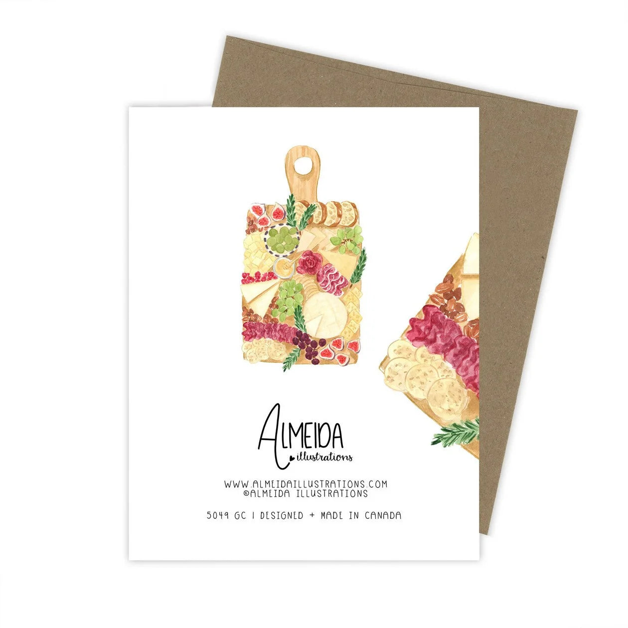 Almeida Illustrations Card- Thank you for hosting