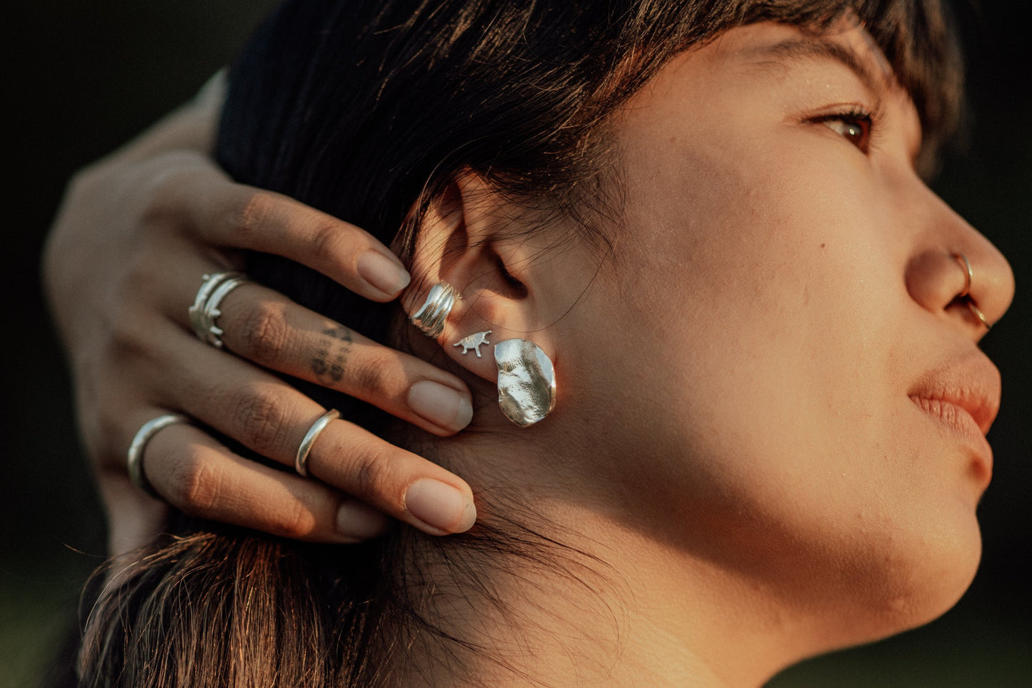 Hawkly Sunburst Earrings