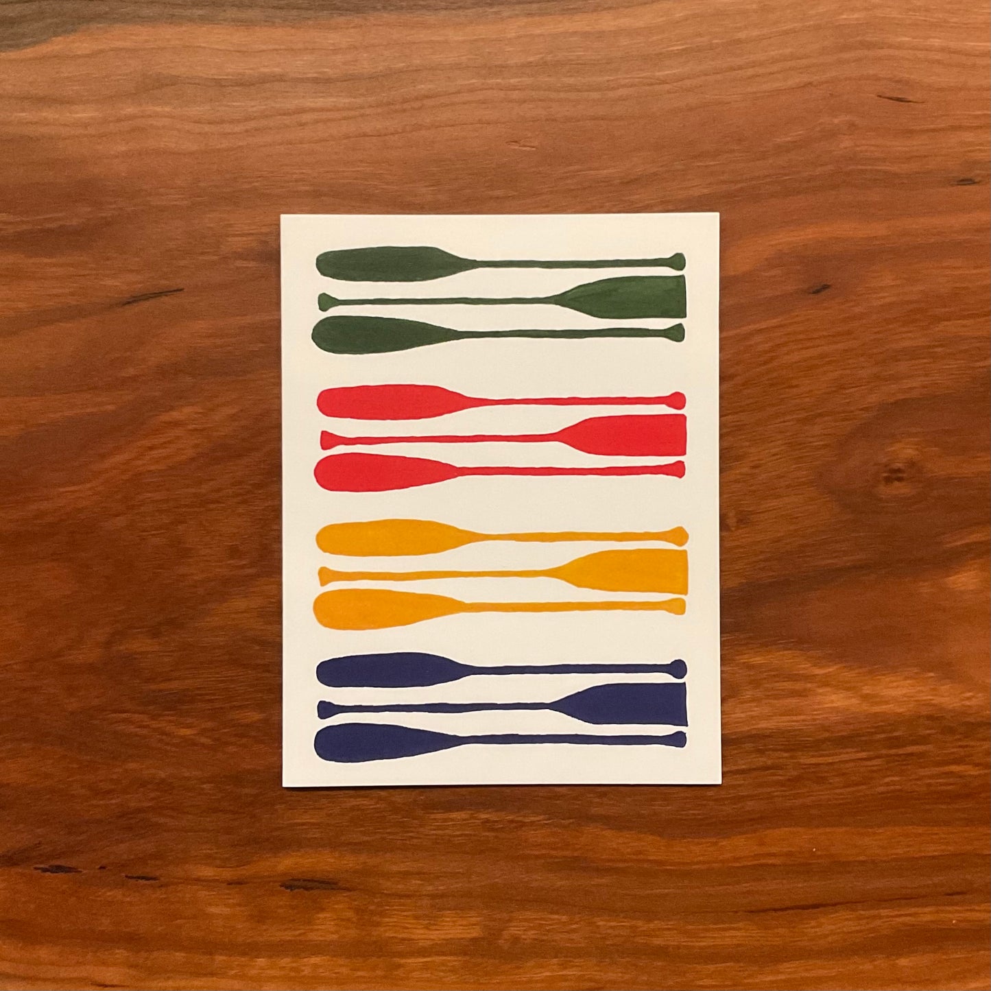 Artistry Cards - Hudson’s Canoe Paddles
