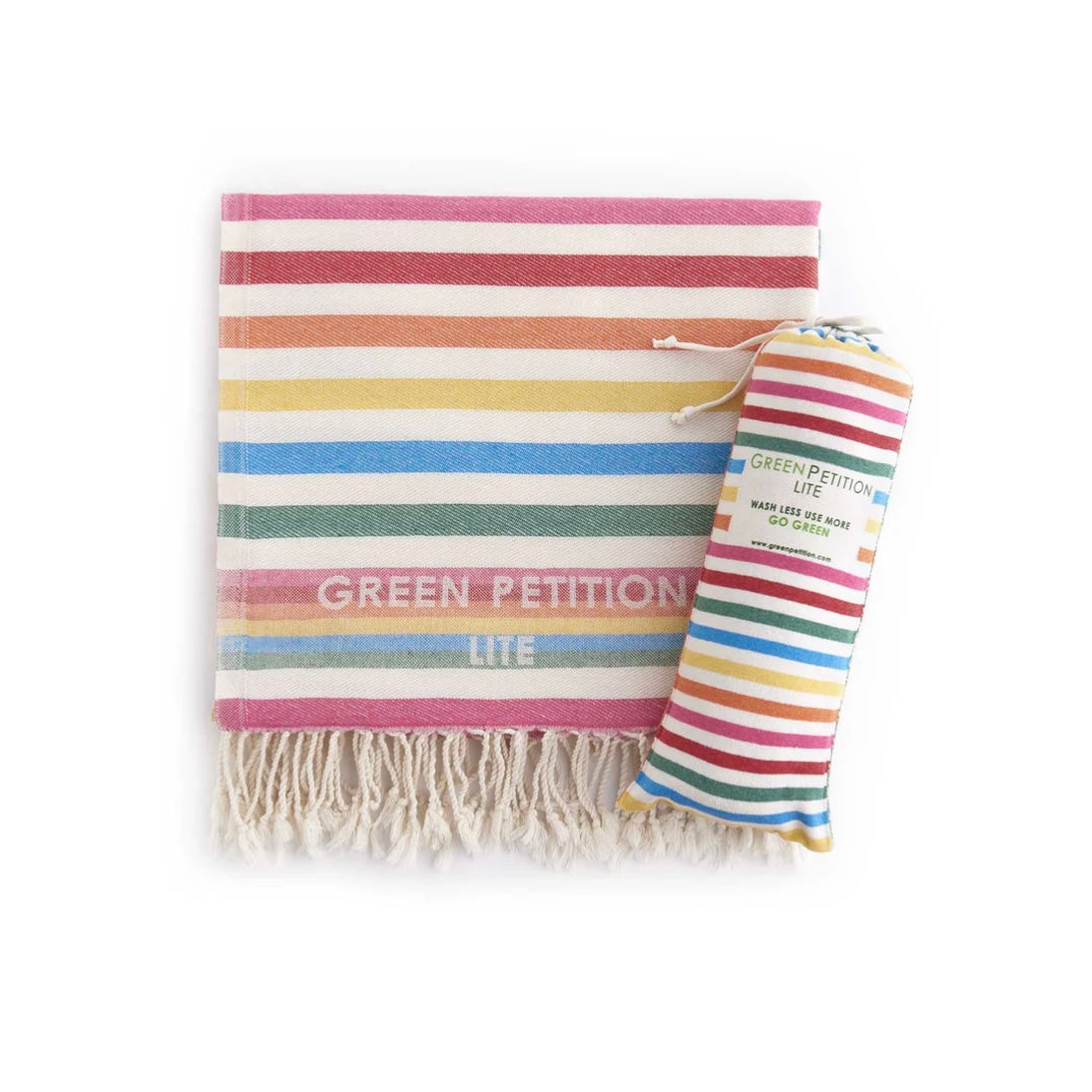 Green Petition Travel Towel - Mare