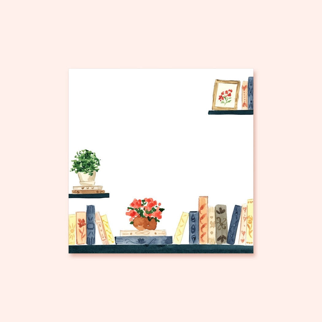 Almeida Illustrations- Bookish Library Sticky Notes