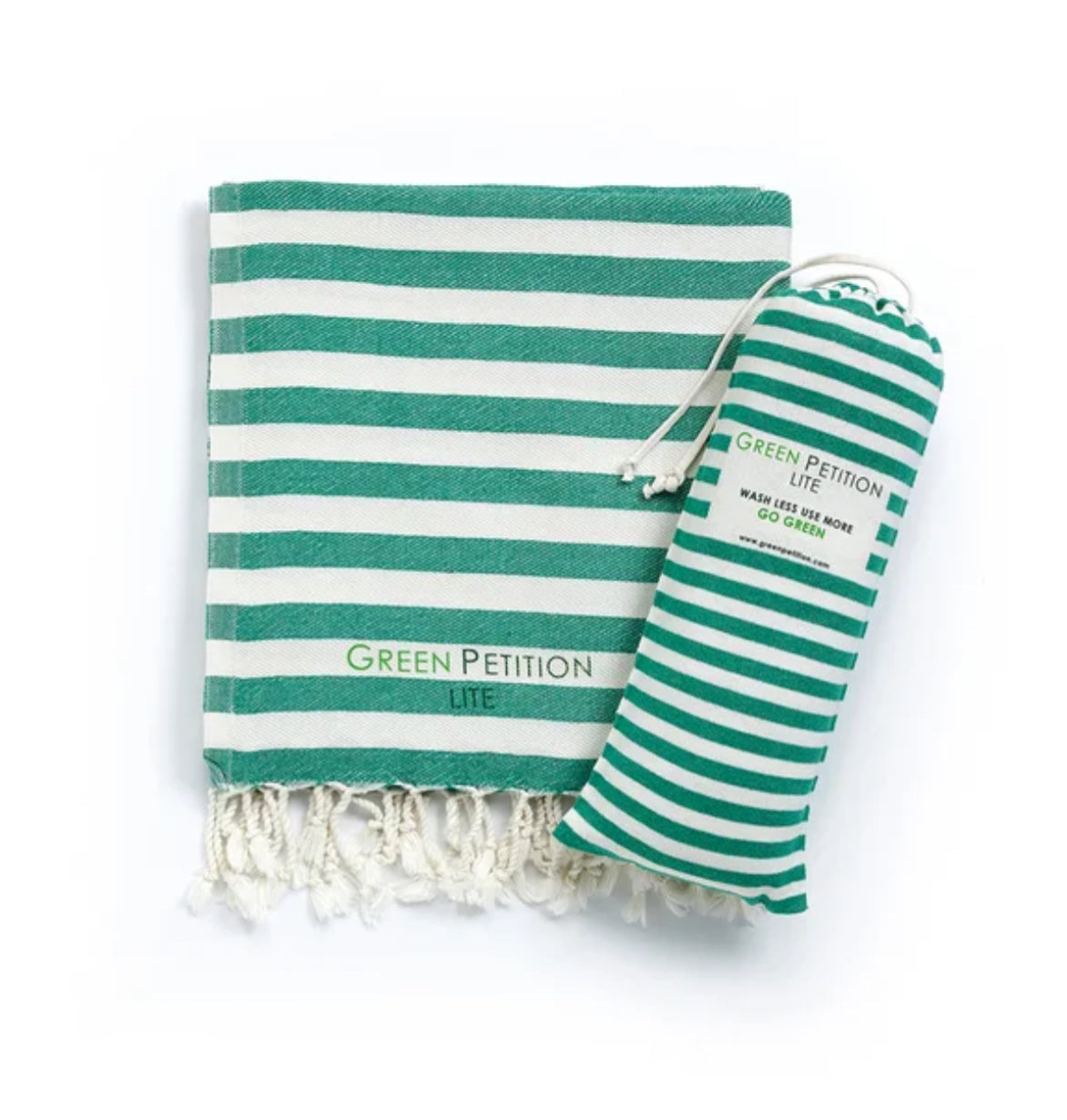 Green Petition Travel Towel - Mare