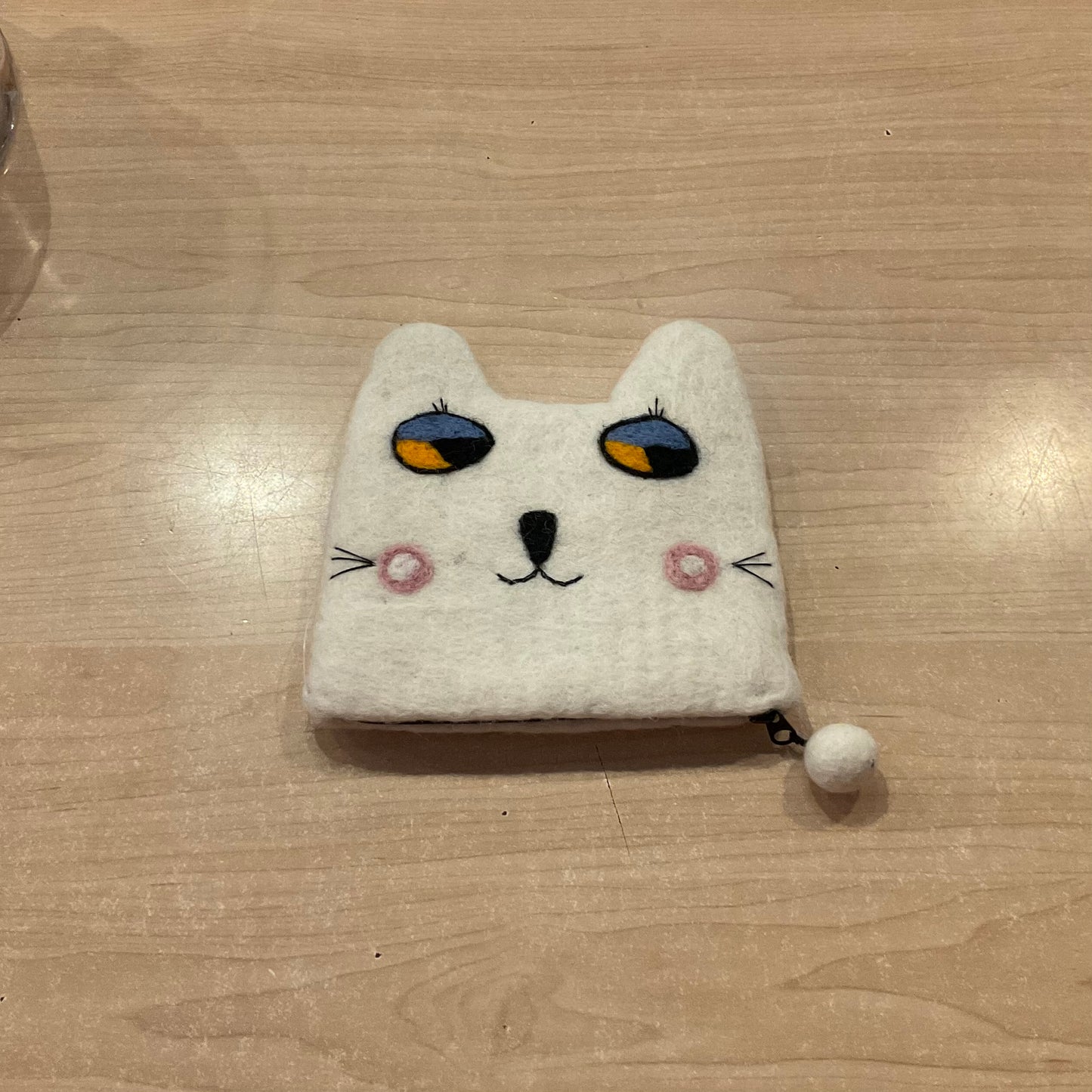 Hamro Felted Wool Coin Purse - Animals