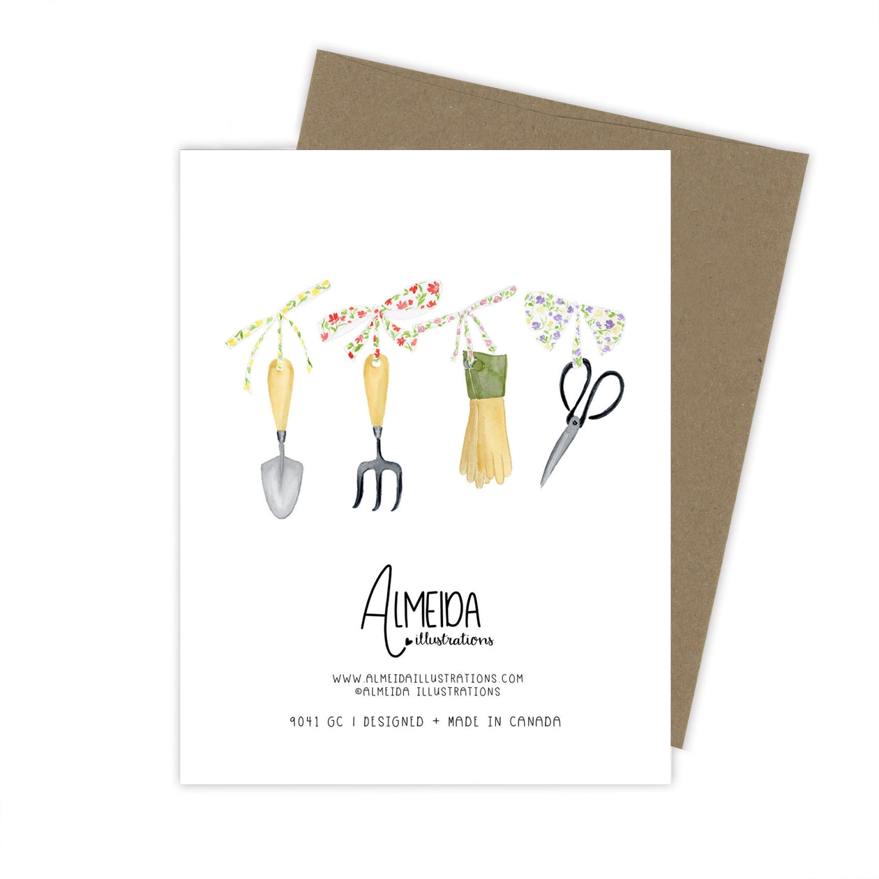 Almeida Illustrations Card - Mother's Day Garden