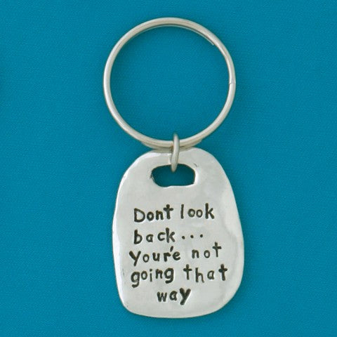 Basic Spirit Pewter Keychain
