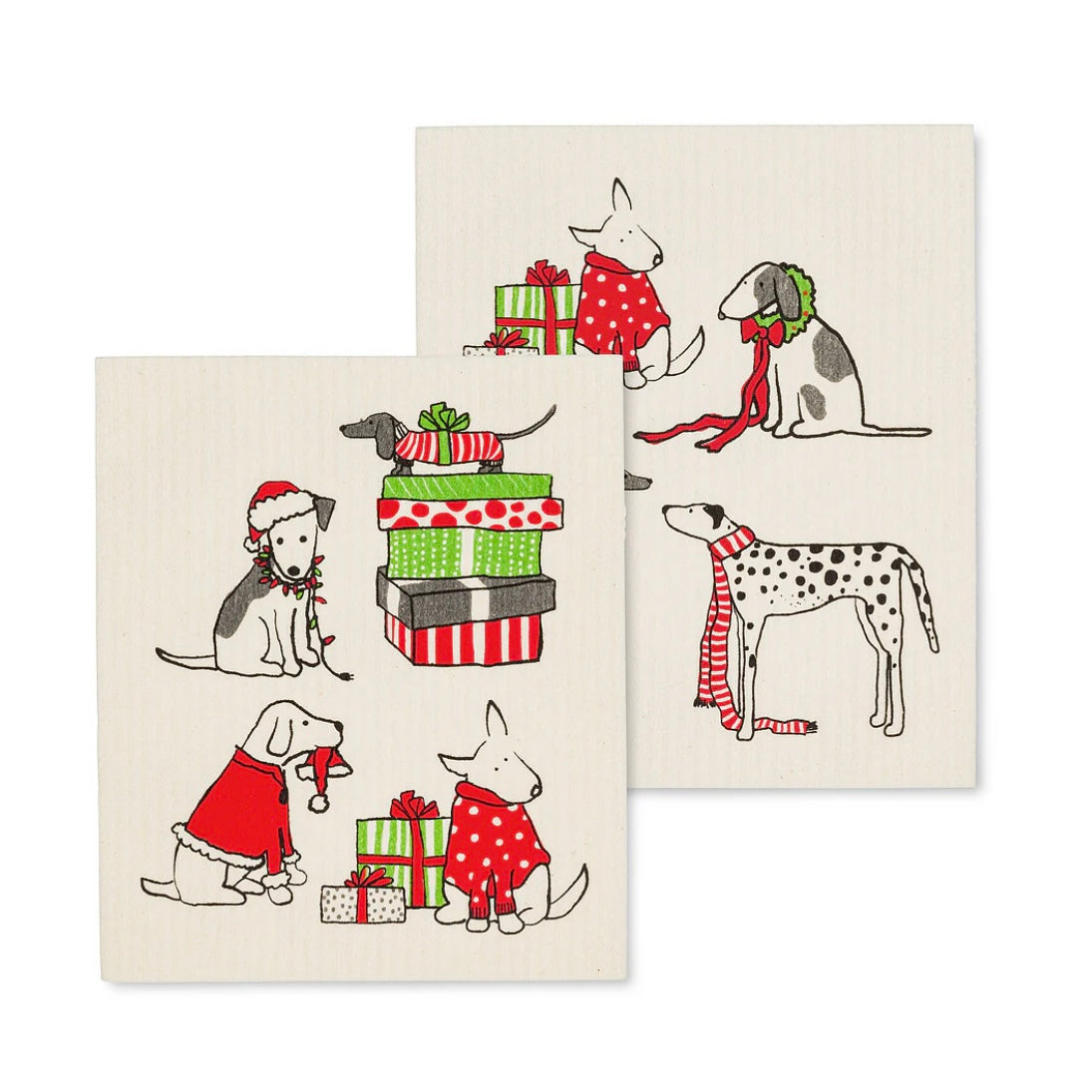 The Amazing Swedish Dishcloth 2-Pack (Holiday)