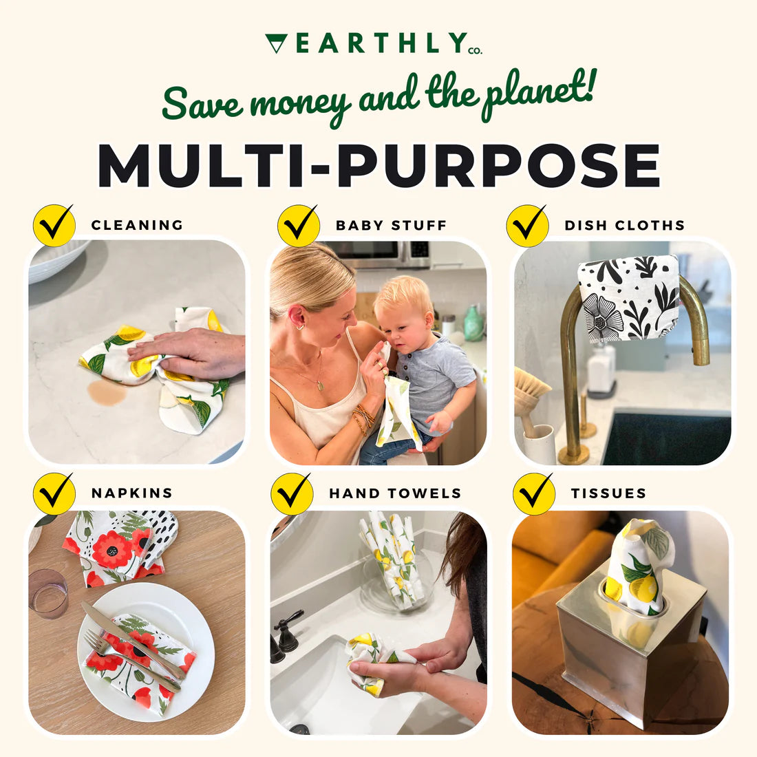 Earthy Notpaper Towels (10 pack)
