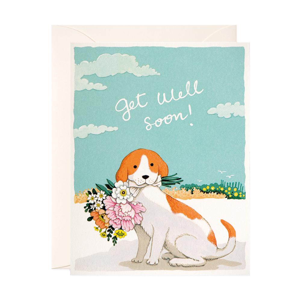 JooJoo Paper Card - Get Well Soon