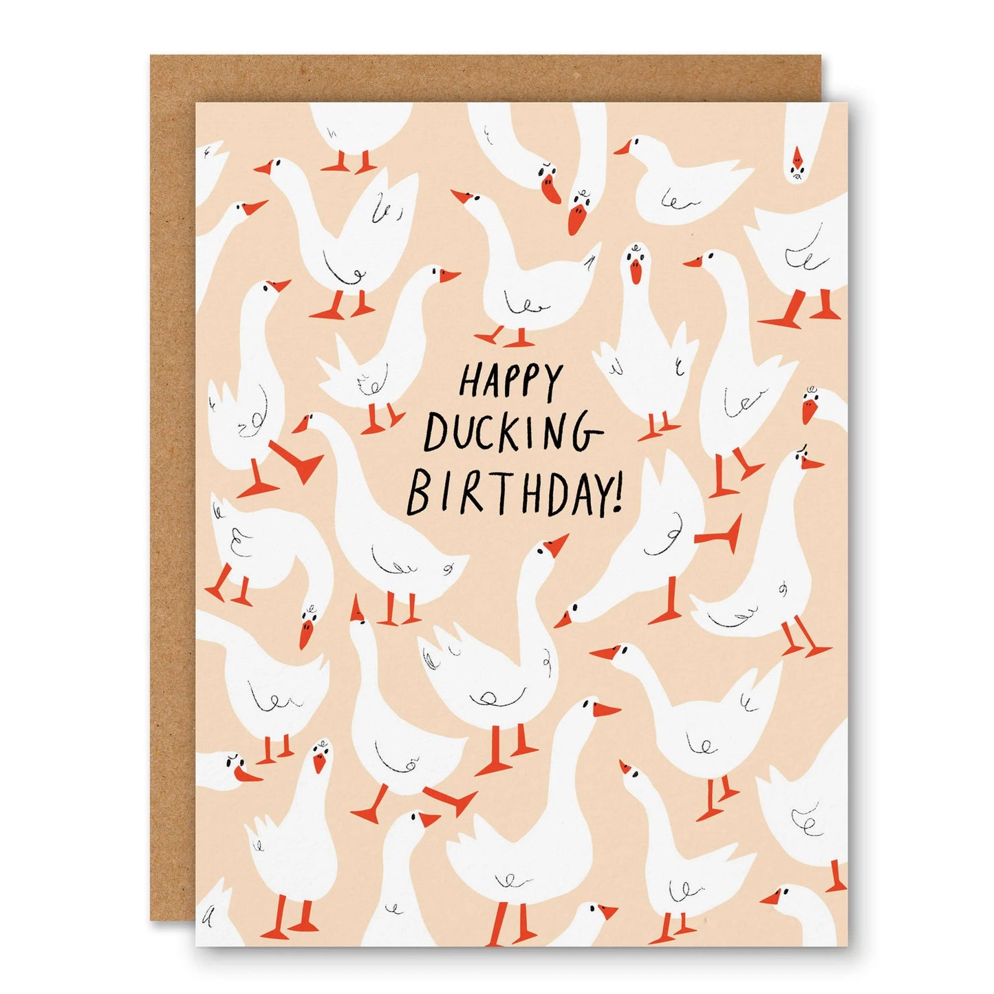 Badger and Burke Card - Ducking Birthday