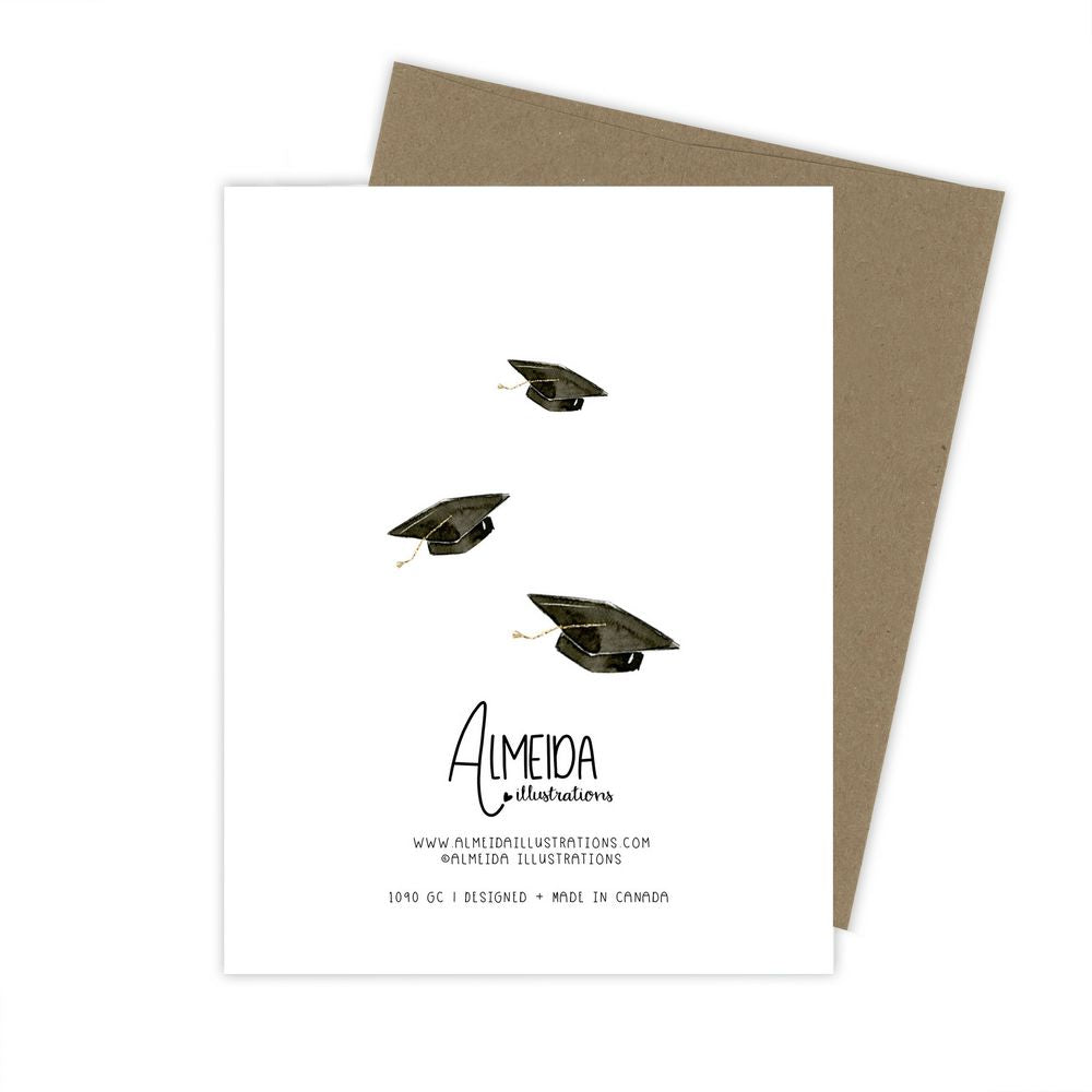 Almeida Illustrations Card - Graduation