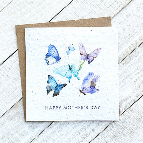 Okku Plantable Card - Mother’s Day Butterflies