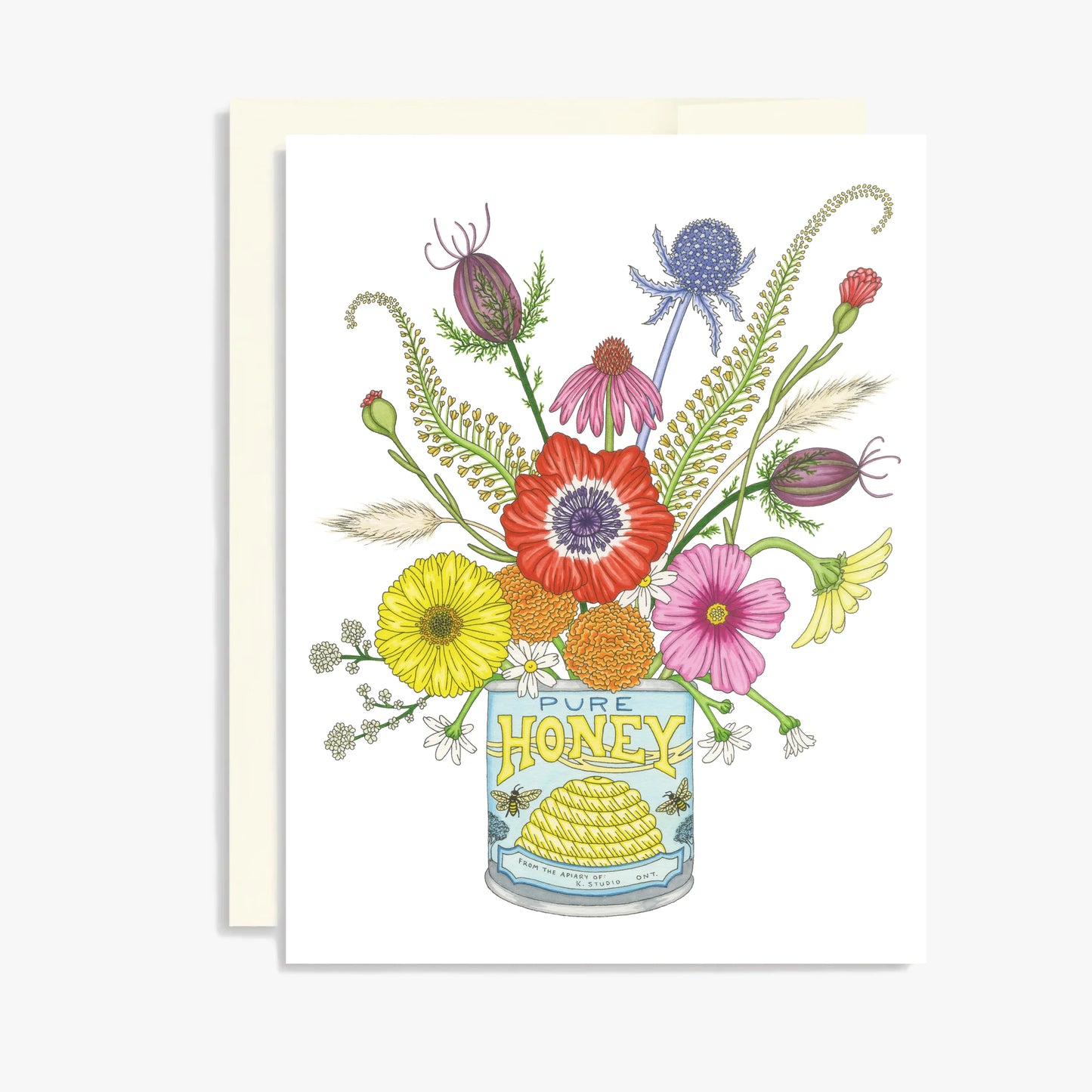 Keepsake Studio Card - Wildflowers