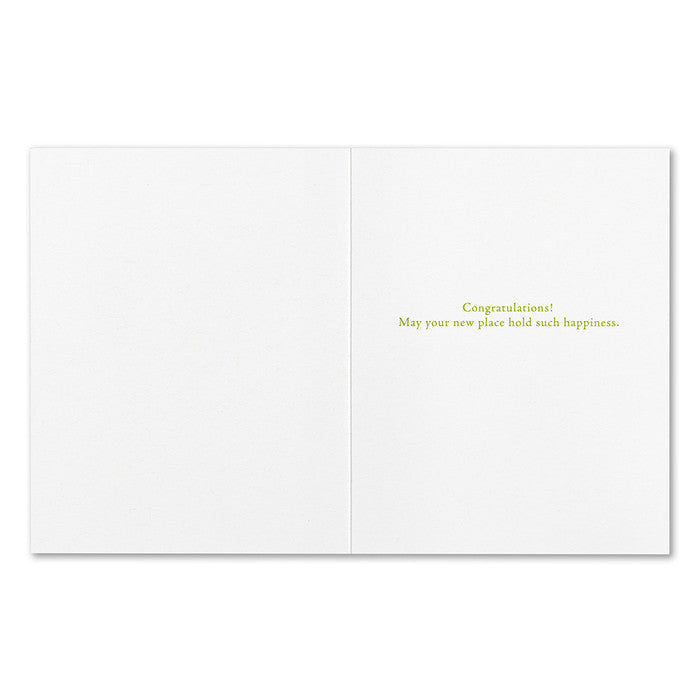 Positively Green Card - Home Is Best (Tusser) - New Home