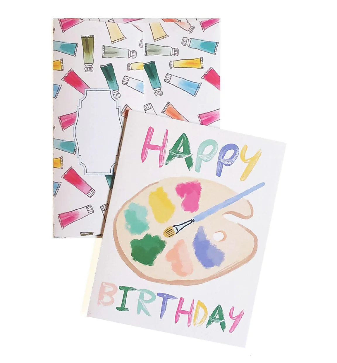 Artistry Card - Birthday Paint Palette