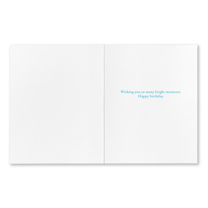 Positively Green Card - Hold Fast to Joy - Birthday (Sarton)