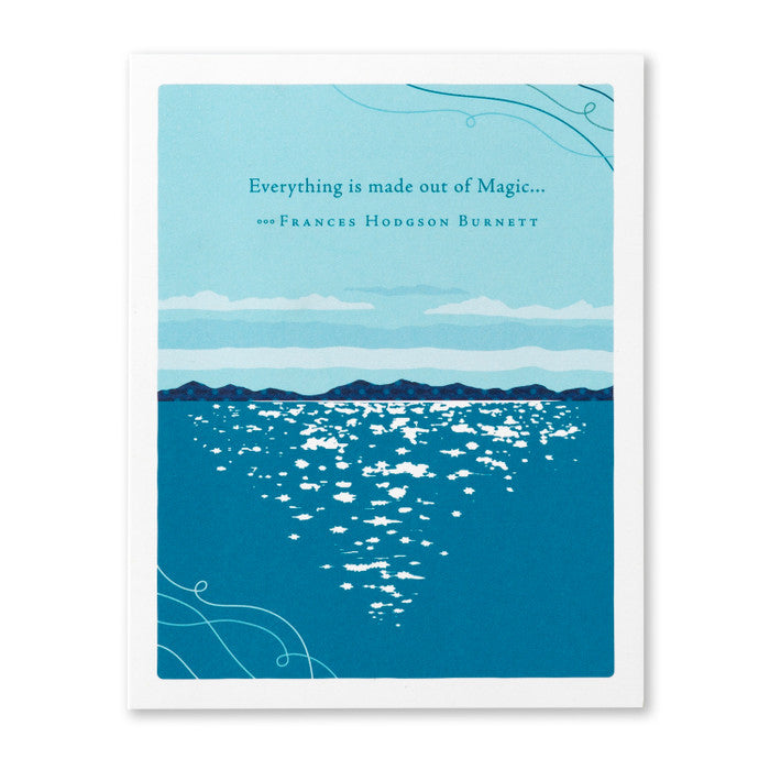 Positively Green Card - Made of Magic - Birthday (Burnett)