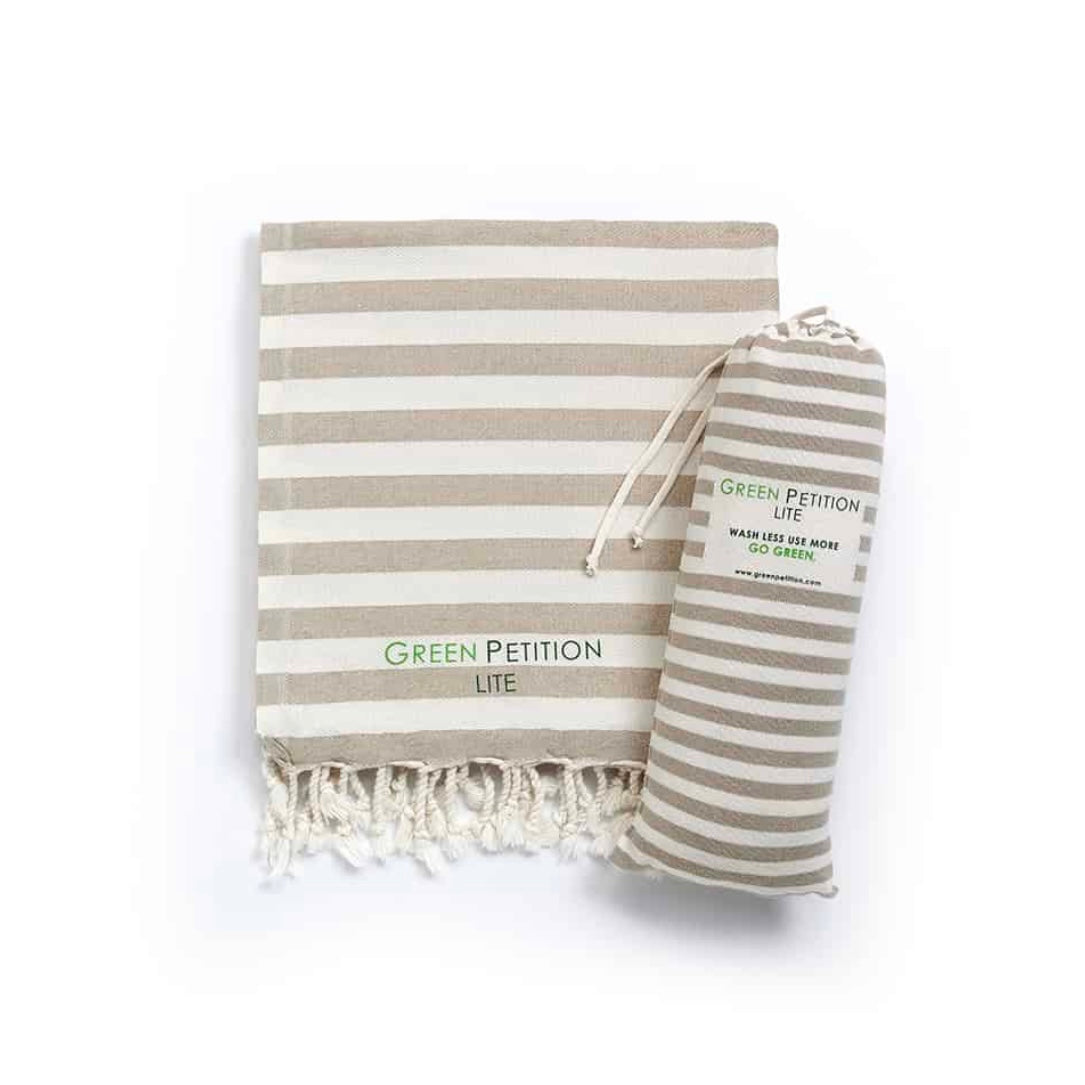Green Petition Travel Towel - Mare