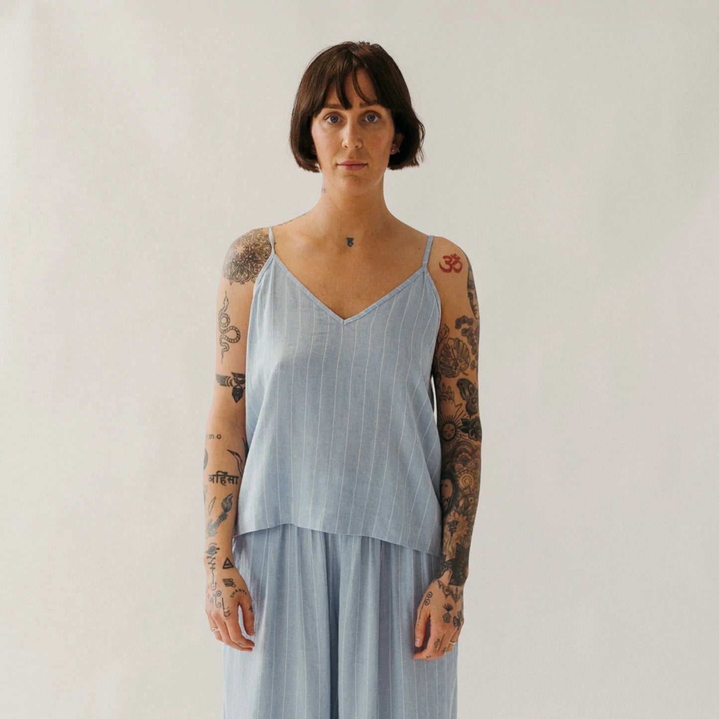 Pokoloko Blue Blend Strappy Top