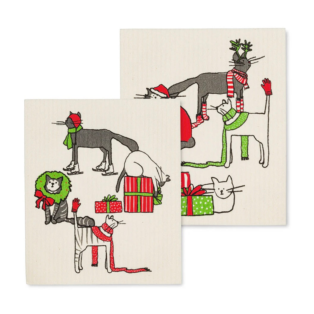 The Amazing Swedish Dishcloth 2-Pack (Holiday)