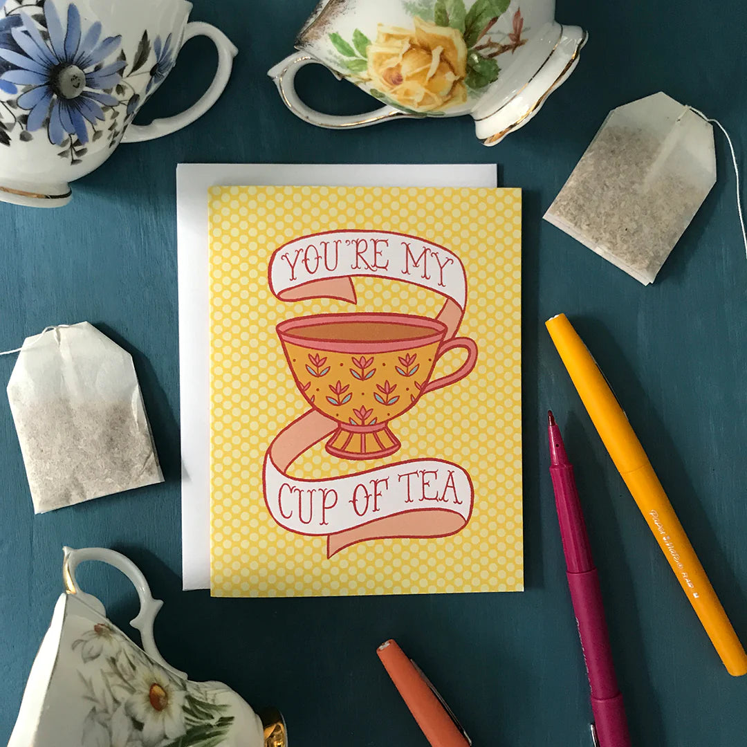 Carabara Designs Card - Cup of Tea