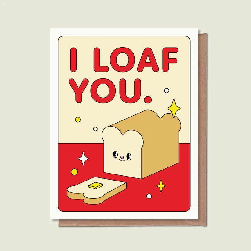 Épée Lapin Studio Card - I Loaf You