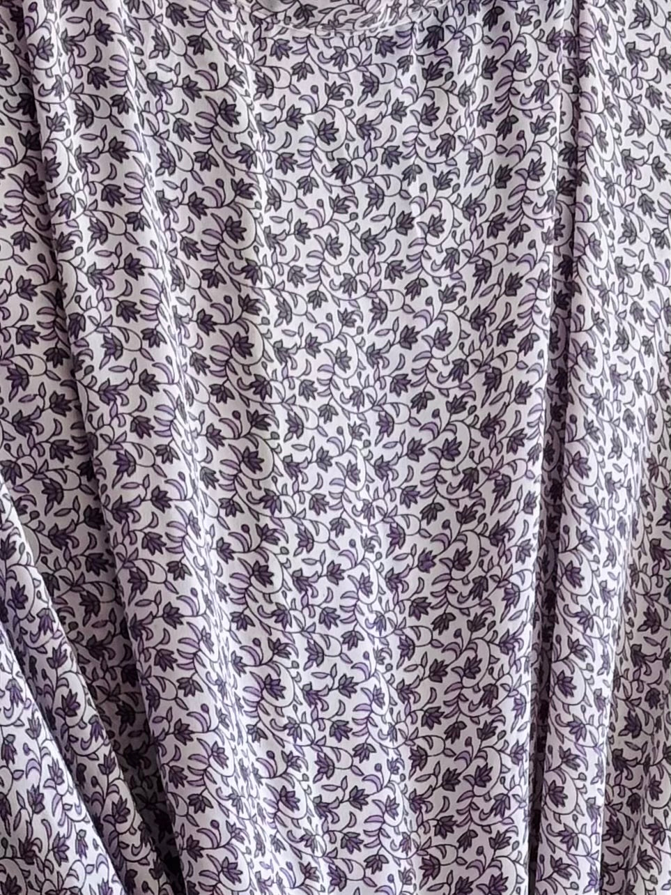 Upcycled Sari Robe - Long #B12