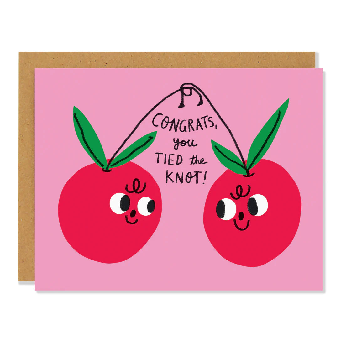Badger and Burke Card - Tied The Knot