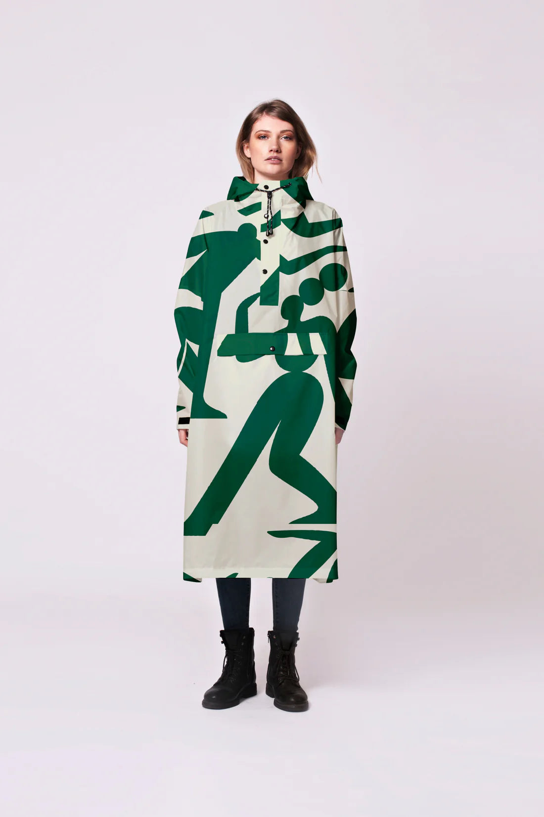 Rain Kiss Recycled Rain Poncho