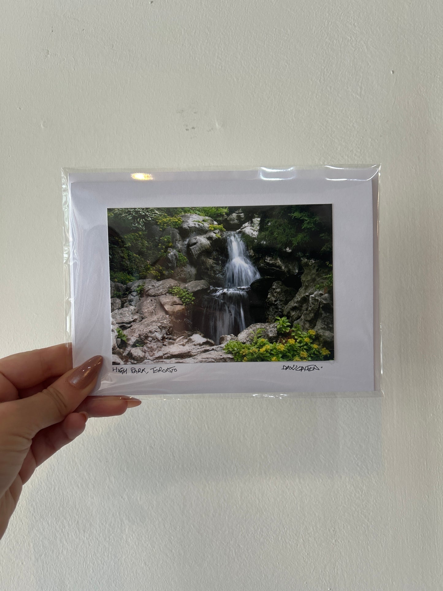 David Allen Photography Card - Waterfall