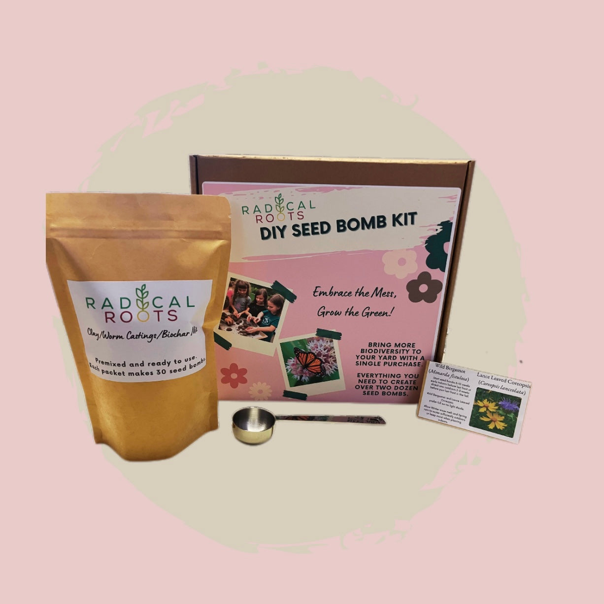 Radical Roots Seed Bomb DIY Kit