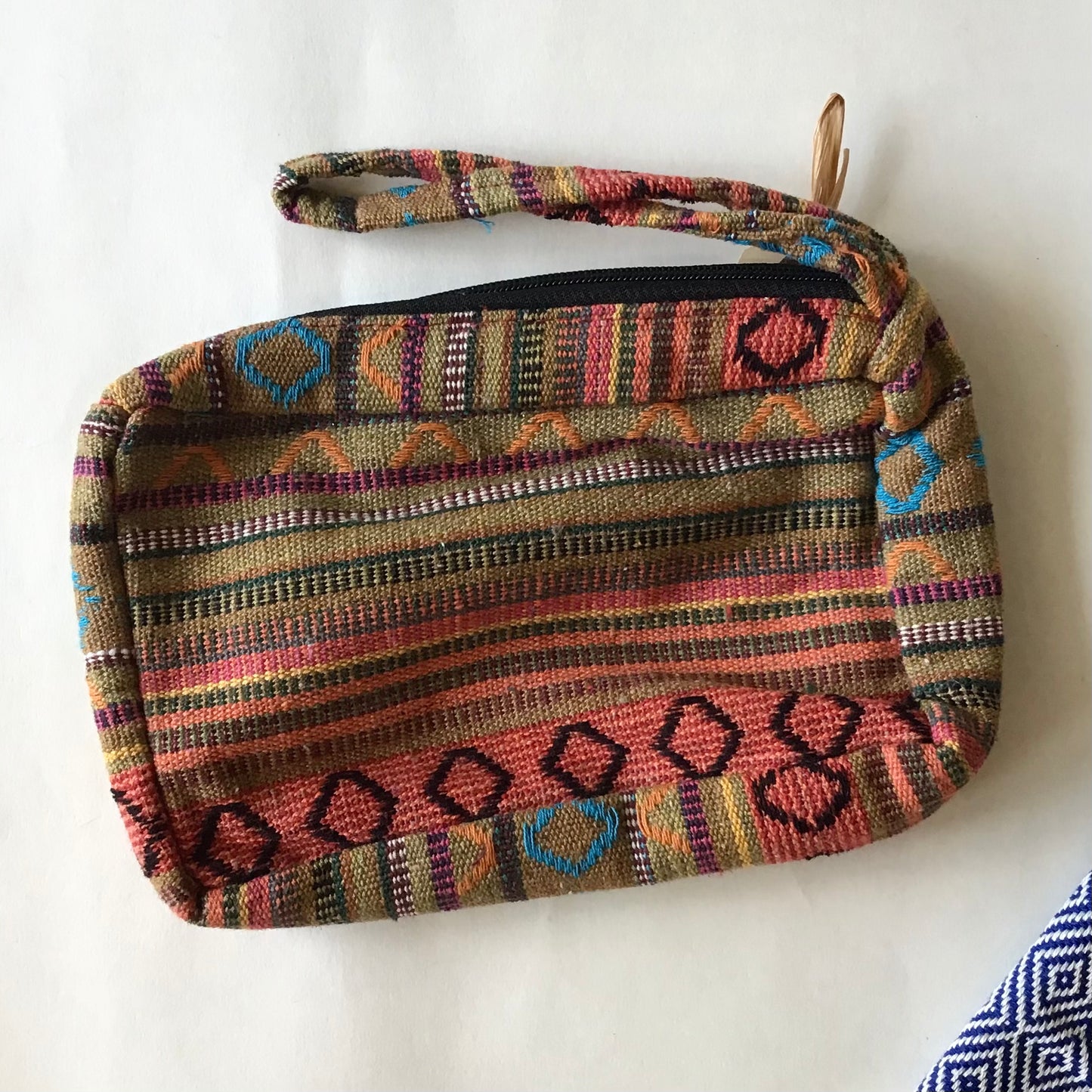Handmade Dobby Weave Rectangle Pouch