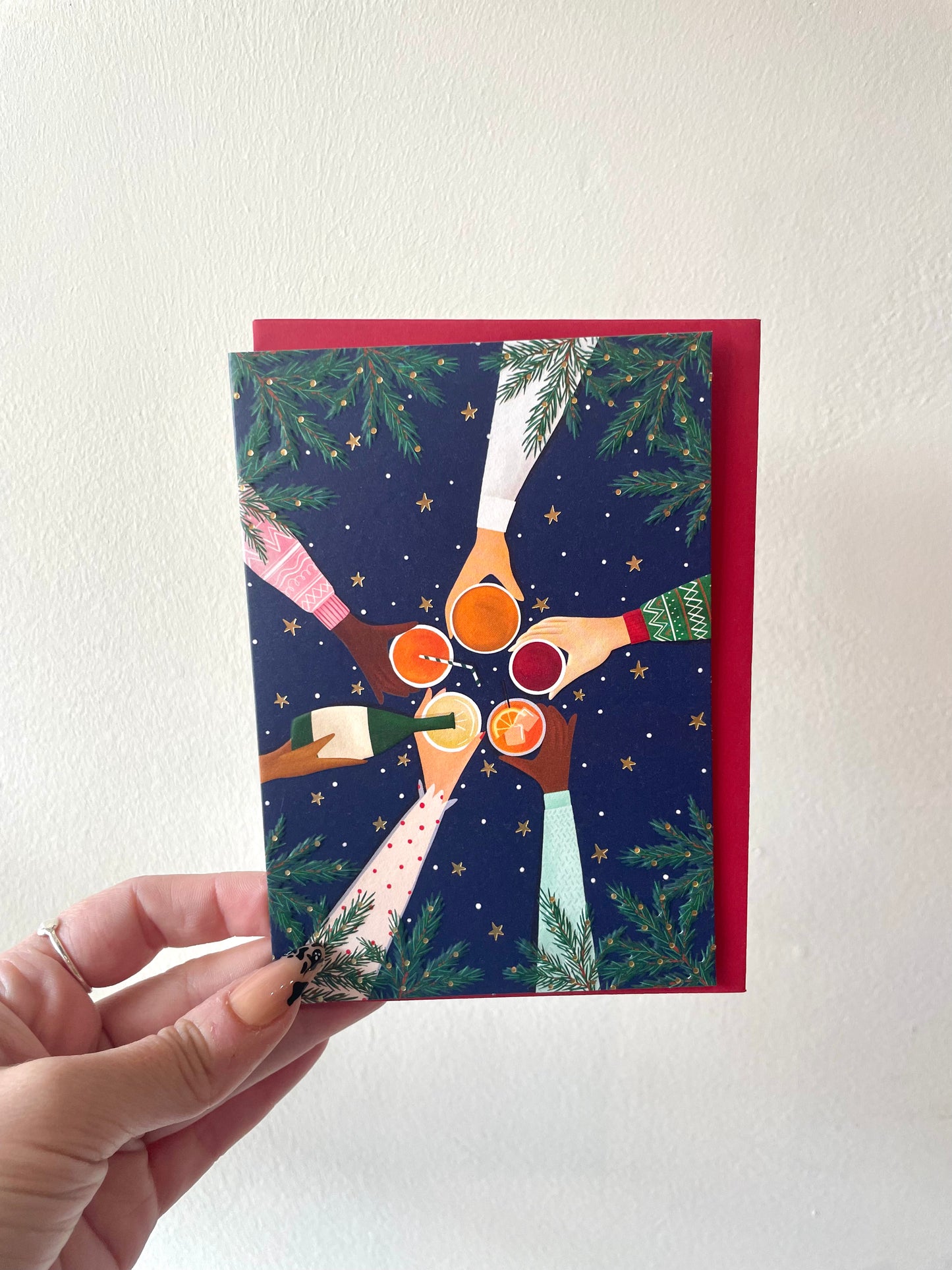 Oh What Fun Card - Christmas Drink