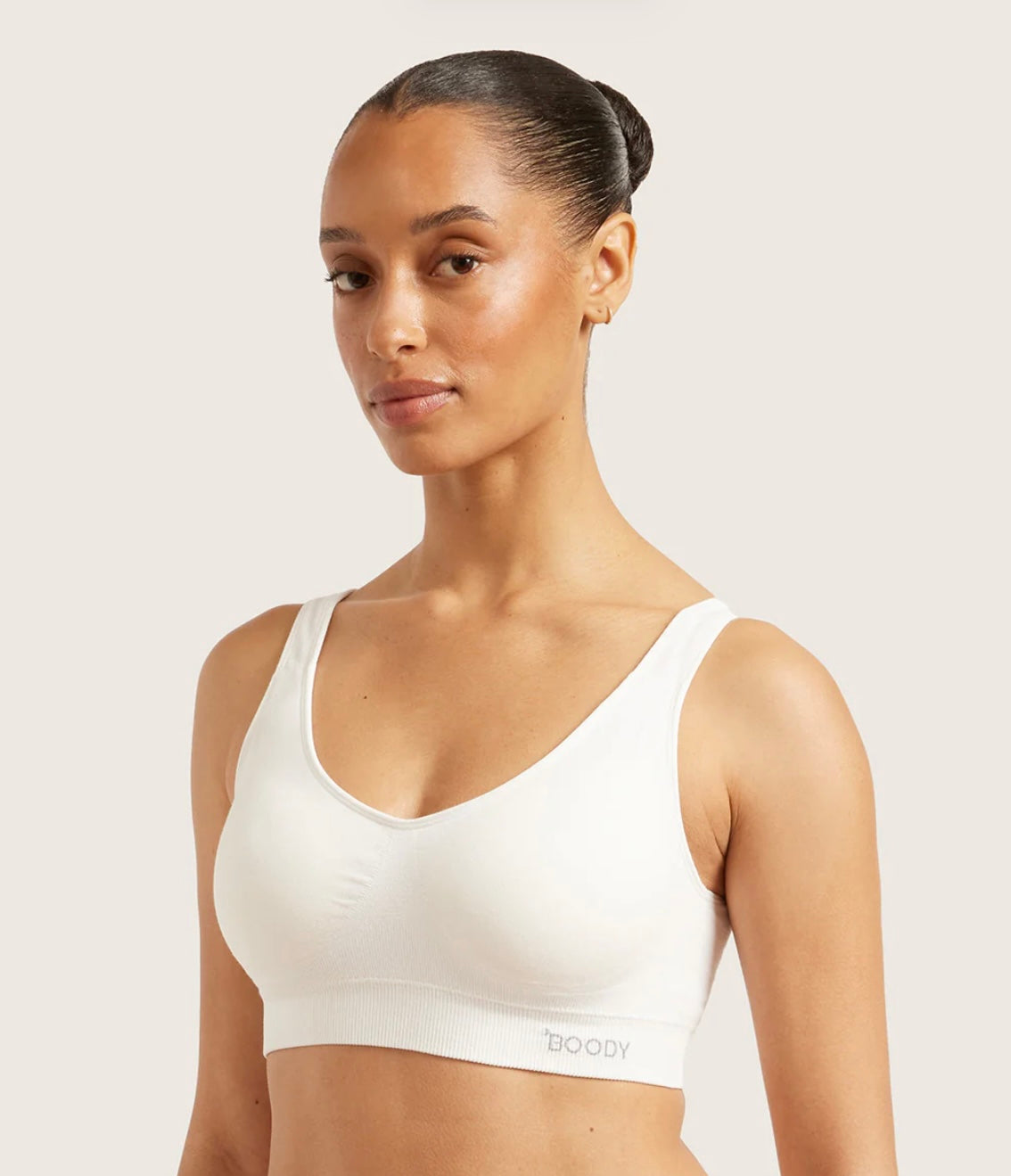 Boody Seamfree Padded Shaper Crop Bra
