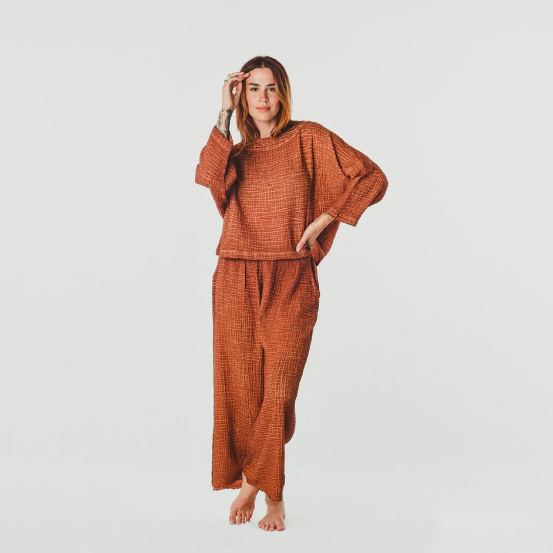 Pokoloko Crinkle Palazzo Pants