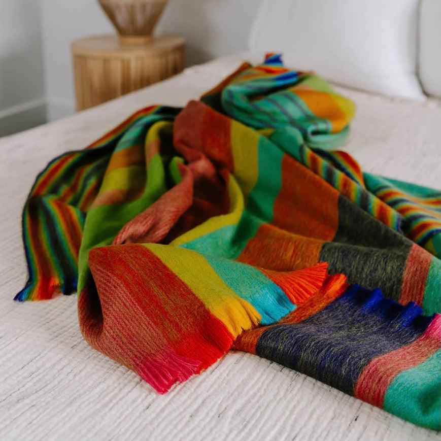 Pokoloko Alpaca Throw Blanket